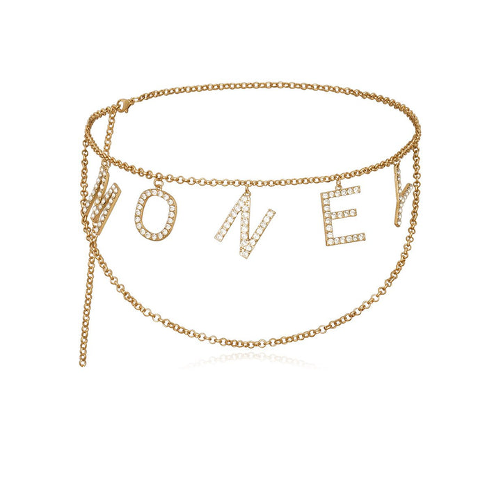 Simple Fashion Tassel Waist Chain Pendant Body Chain