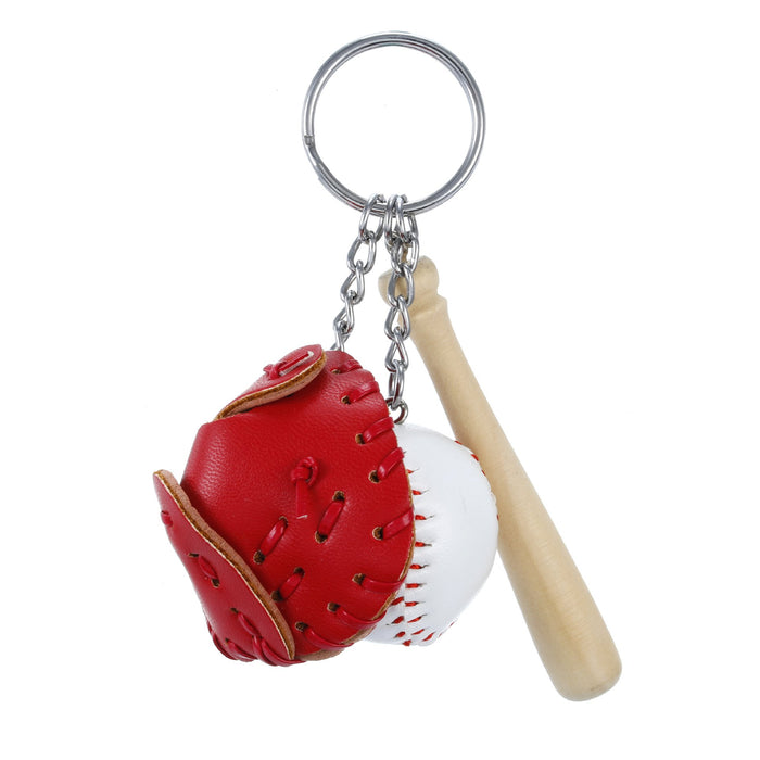 Creative Baseball Key Chain Souvenir Backpack Pendant