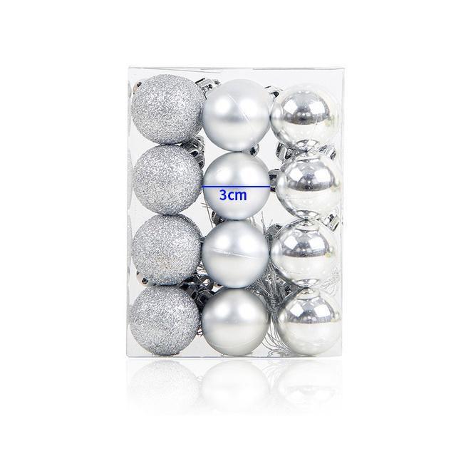 24PCS/Set Christmas Tree Ball