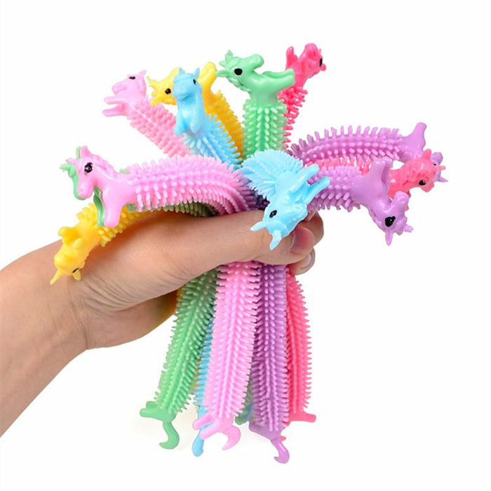 Unicorn Worm Noodles Stretch Stress Resistant Children's Toy