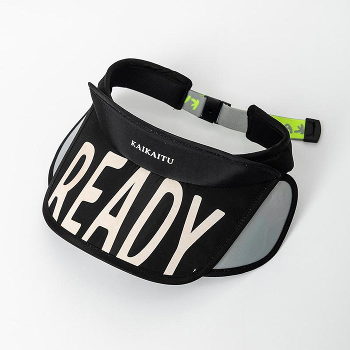 Summer RAEDY Letter Print Children's Wide Brim Empty Top Hat