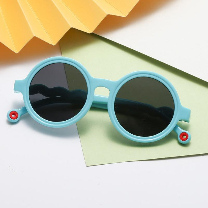 Children's round frame PC Sunglasses