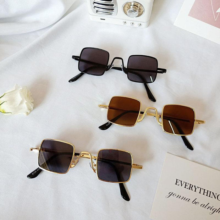 Trendy Children's Retro Square Frame Sunglasses