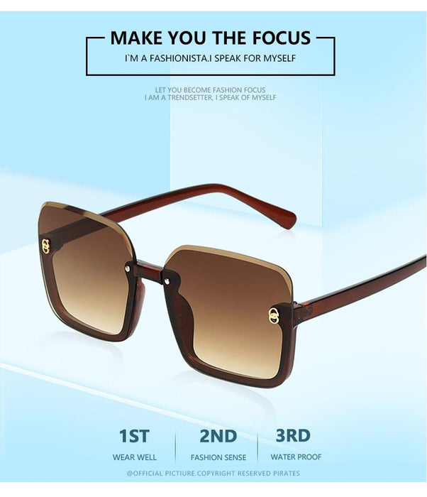 Half frame sunglasses and UV resistant Sunglasses