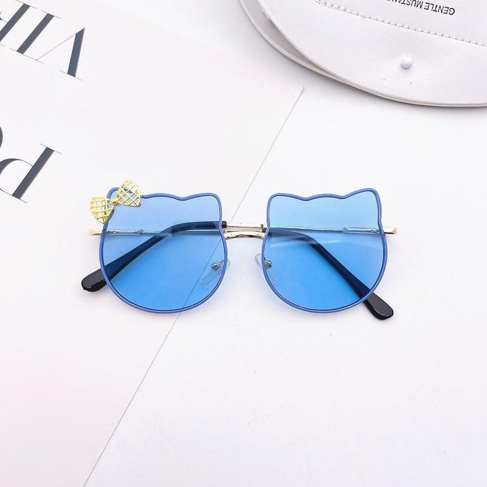 Children's sunglasses metal sunglasses