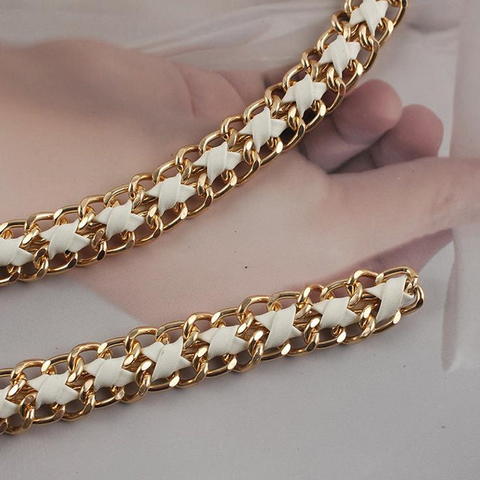 Women's Summer Decorative Fashion Metal Belt Chain
