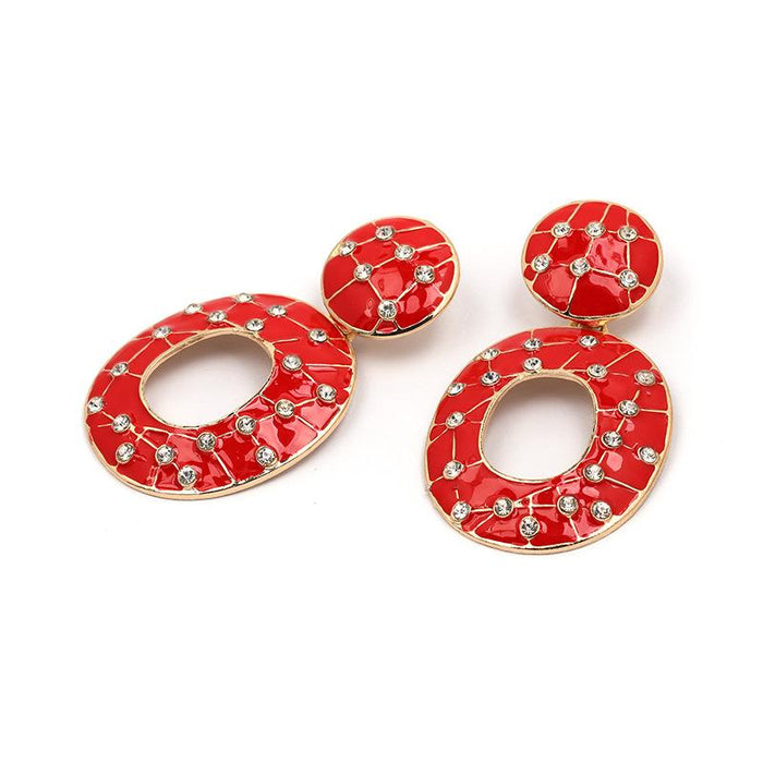 New Creative Personalized Round Women's Earrings Accessories