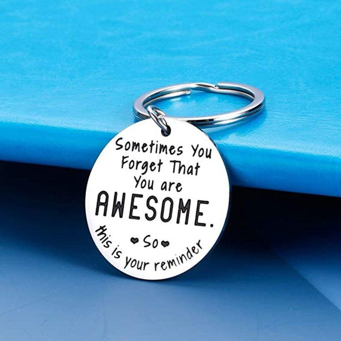 Funny Inspirational Keychain Best Friend