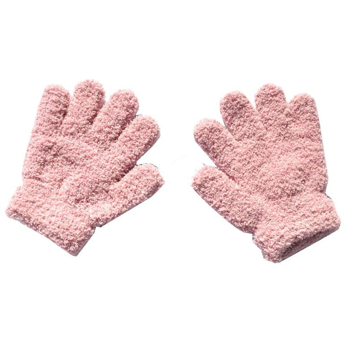 Warm Plush Thick Warm Baby Gloves