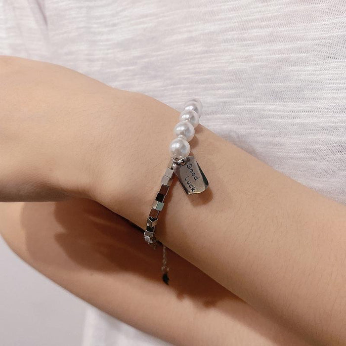 New Simple Design Square Stitching Women's Bracelet