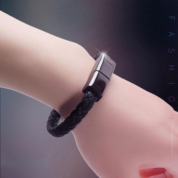 Portable Bracelet Wearable USB Wrist Data Cable Type C