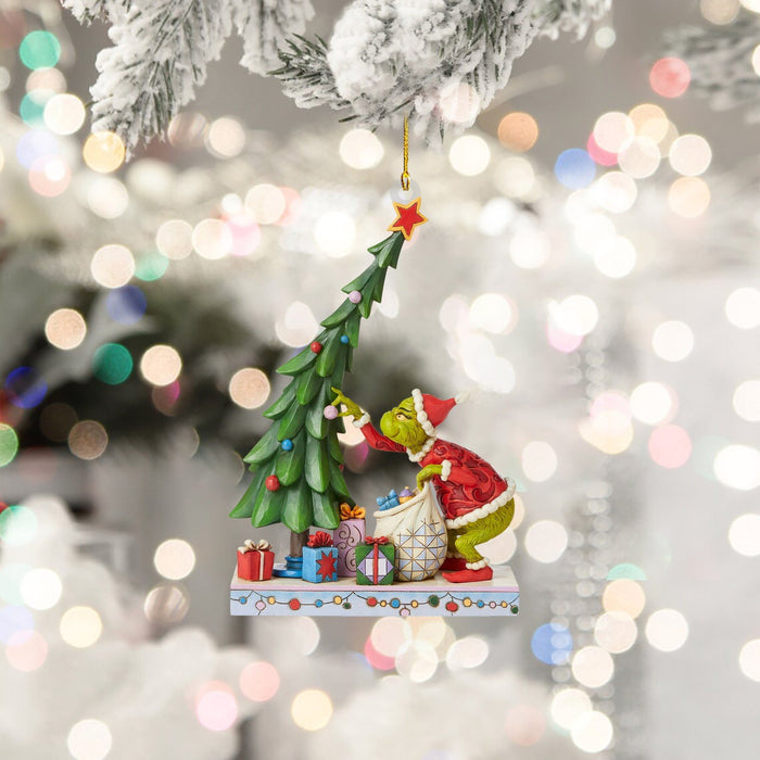 Green Headdress Grinch Christmas Tree Pendant Decoration