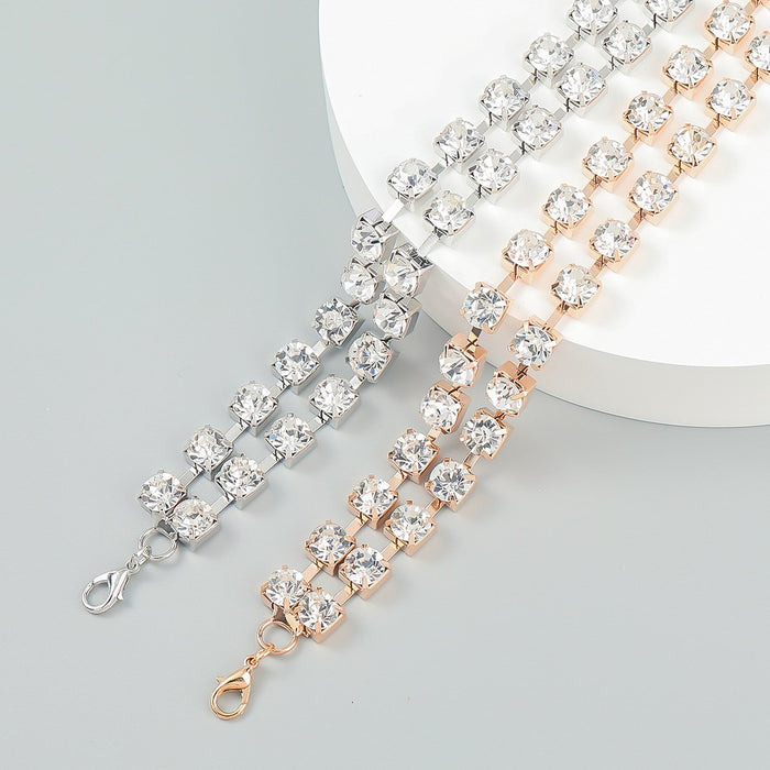 Exaggerated Layered Simple Choker Necklace