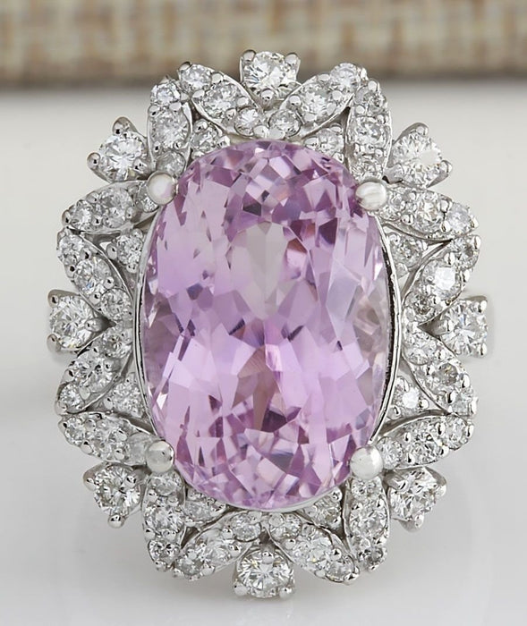 Fashion Jewelry Women Pink Zircon Wedding Rings