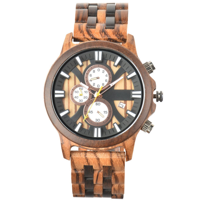 New Men's Business Multifunctional Luminous Large Dial Quartz Watch