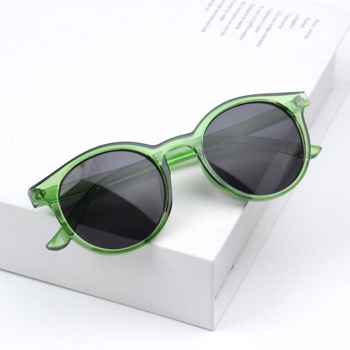 Children's Sunglasses round frame transparent frame sunglasses