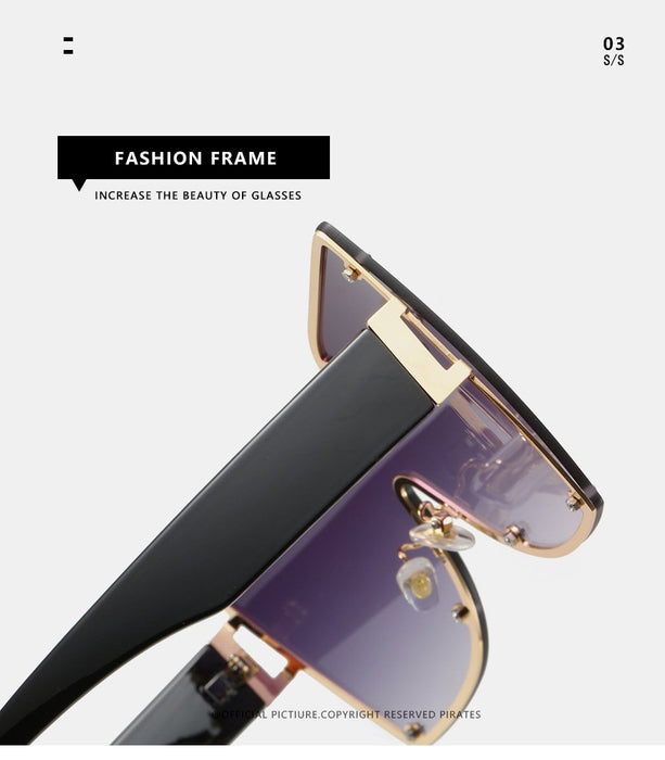 Gradient cat's Eye Sunglasses Retro