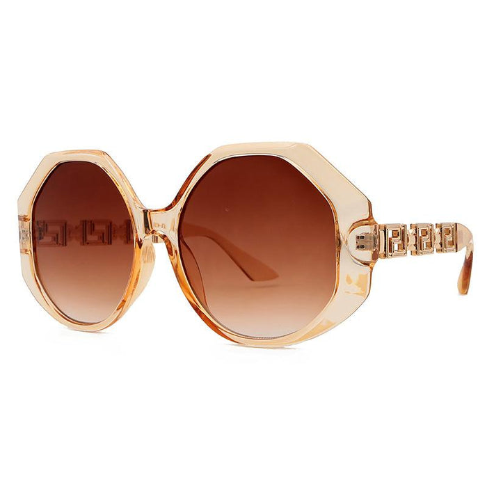 Large frame square Sunglasses female Sunglasses