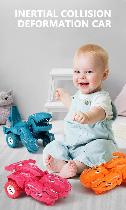 New Transforming Dinosaur Car Transforming Car Toy Coasting