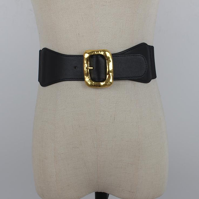 Fashionable and Simple Women's Decorative Waist Wide Belt