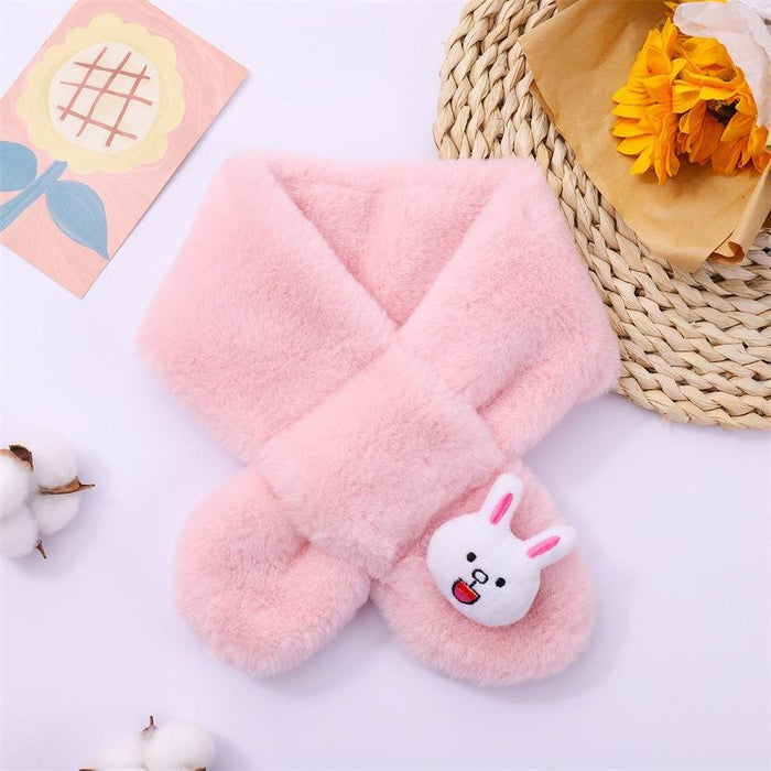Cartoon Baby Winter Warm Thicken Scarfs