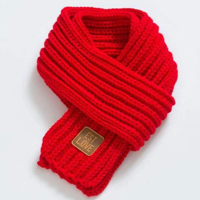 Kids Scarf Boys Girls Baby Winter Warm Scarf