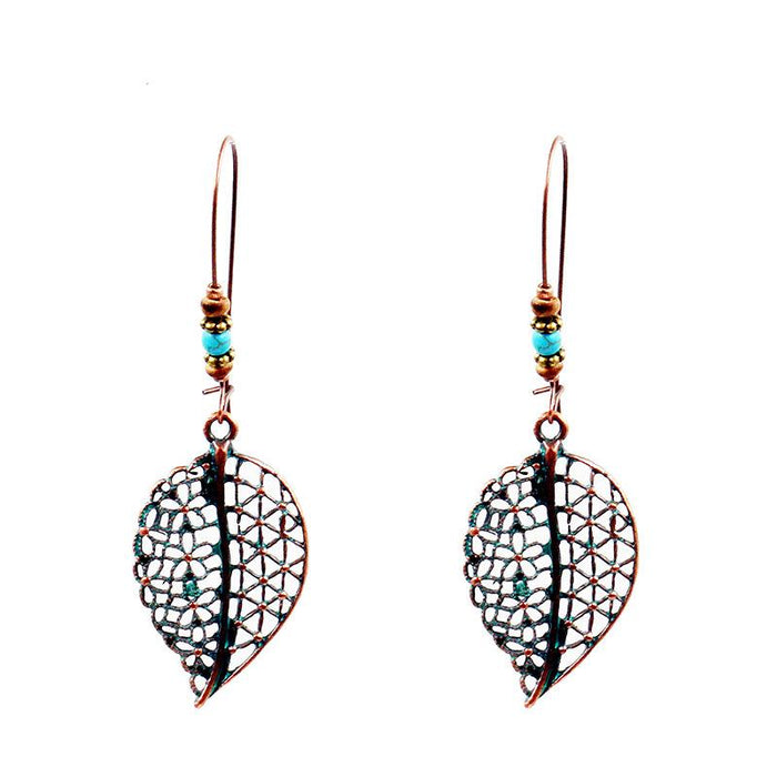 Women's Fashion Creative Round Alloy Earrings