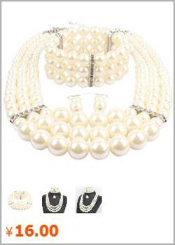 Women's Simple Pearl Necklace Tassel Sweater Chain Necklace