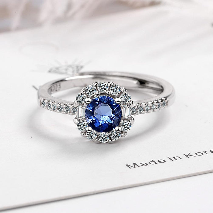 New Fashion Niche Zircon Open Ring