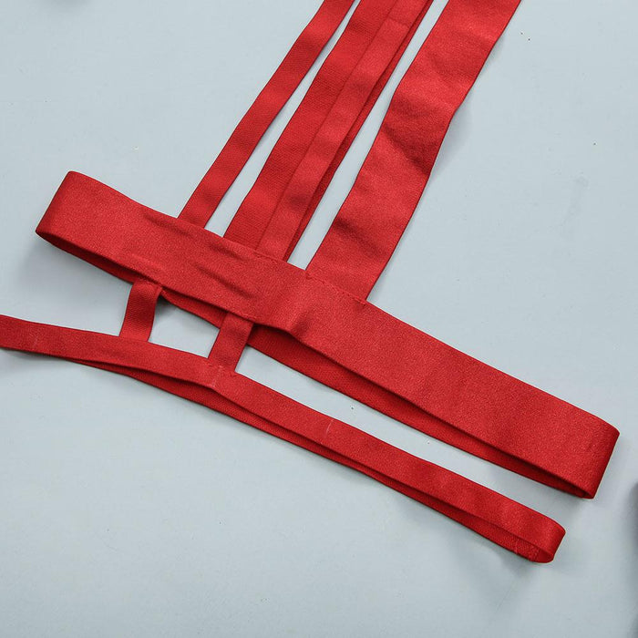 Women Fashion Strappy Lingerie Sexy Garter Underwear Set