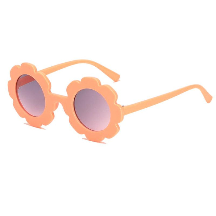 Children's Sunglasses round frame frosted glasses