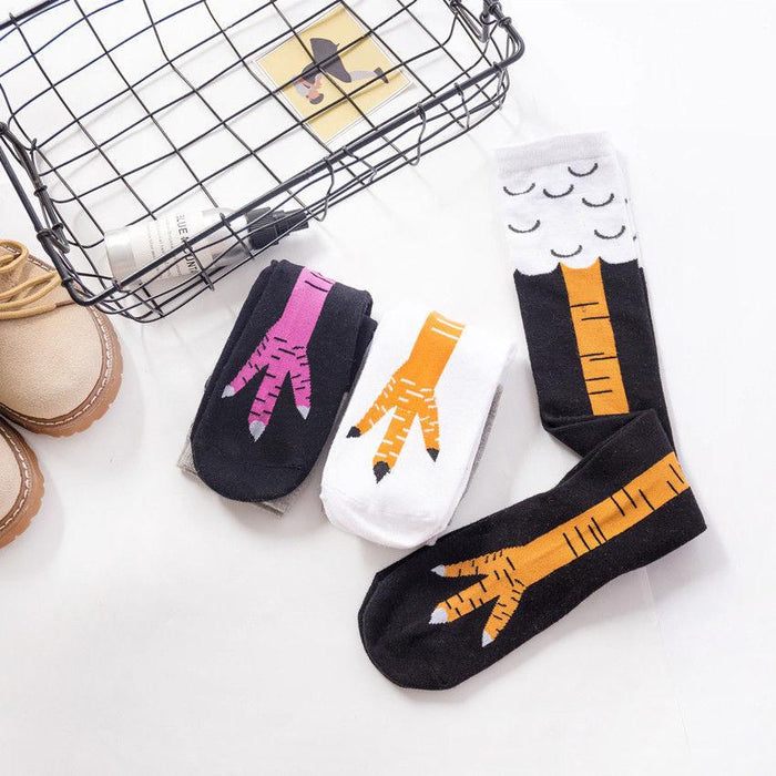 Woman Sexy Chicken Paws Feet Socks