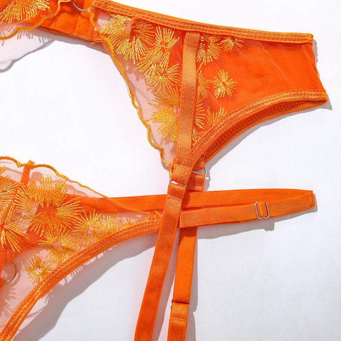 Women Sexy Lingerie Fashion Embroidered Intimates Underwear