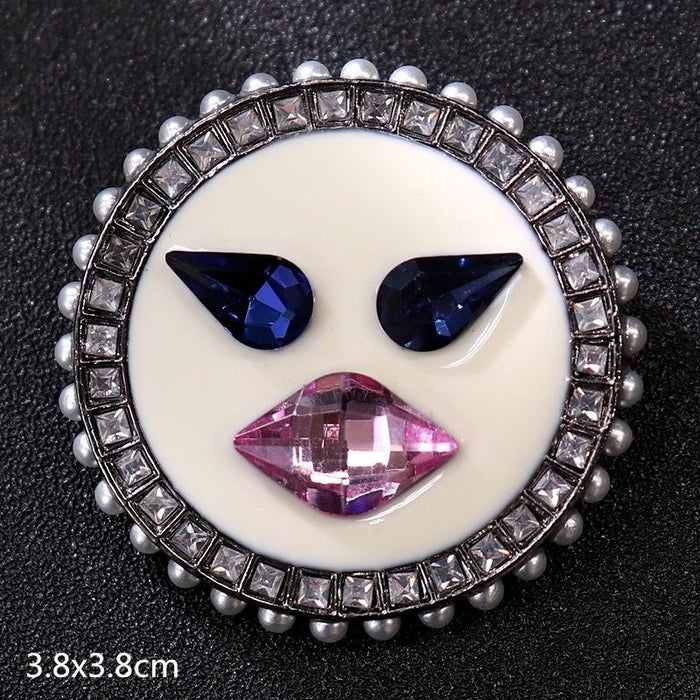 Multi Styles of Exquisite Brooch Vintage Women's Suit Accessories