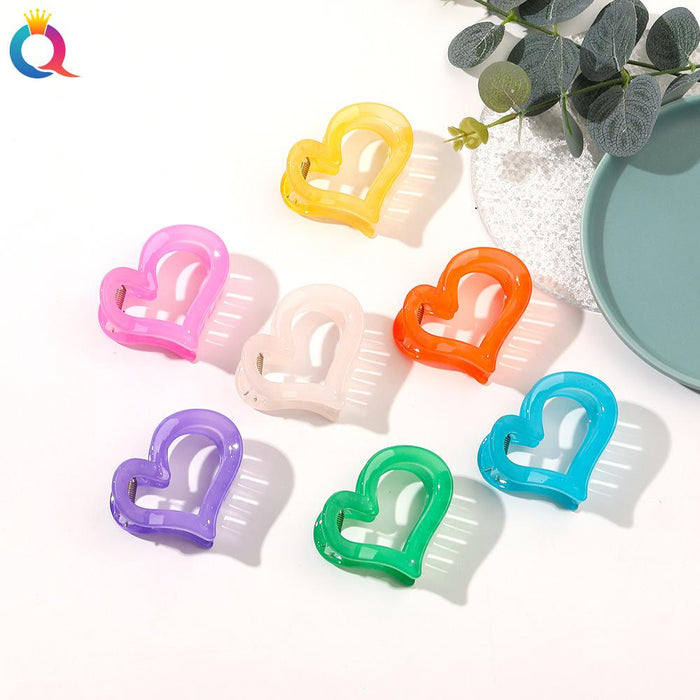 Vintage Hair Accessory Plastic Grab Clip