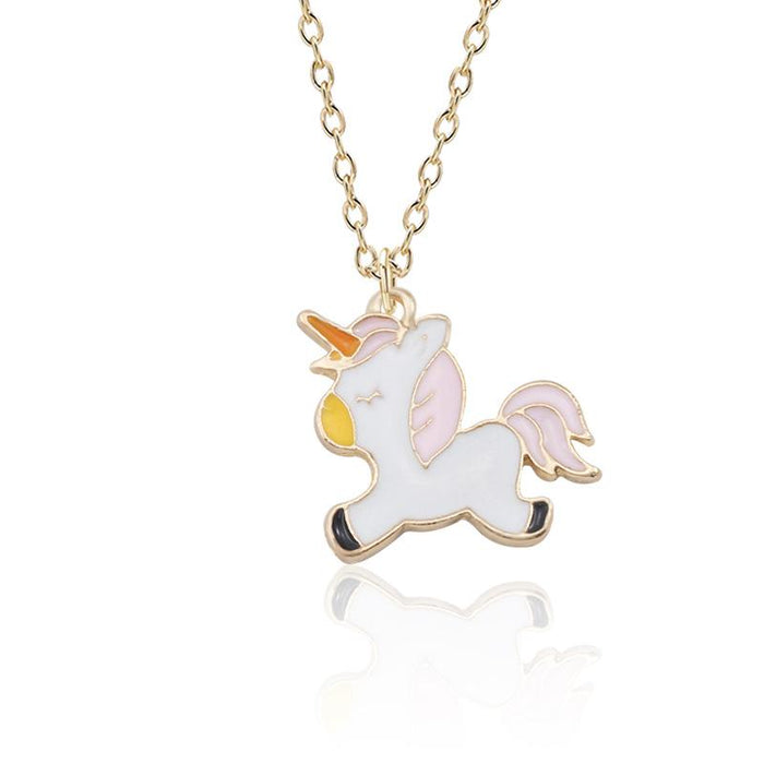 Cartoon Cute Unicorn Necklace