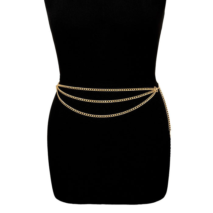 Vintage Sexy Body Chains Cutout Women's Waist Chains