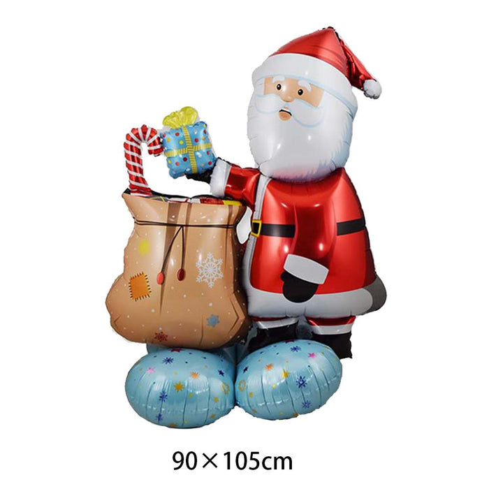 Jumbo Gingerbread Man Foil Christmas Balloon