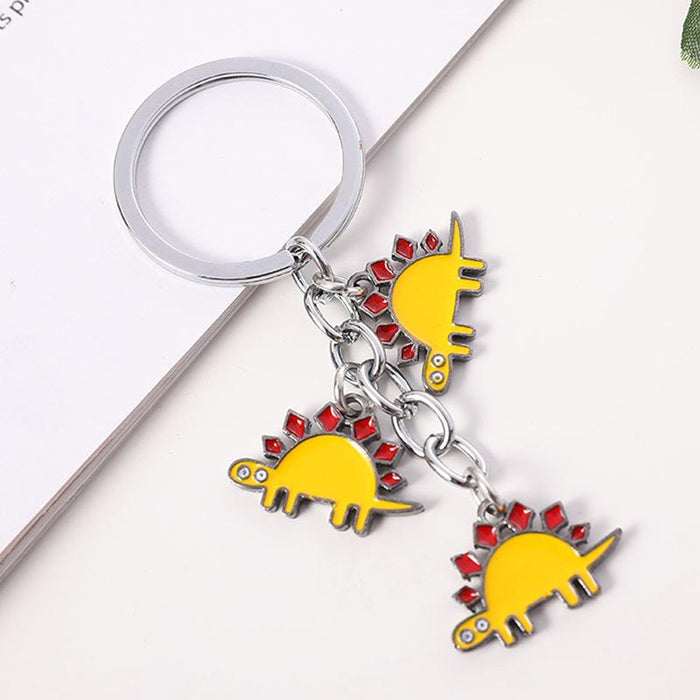 Exquisite Creative Cartoon Dinosaur Keychain