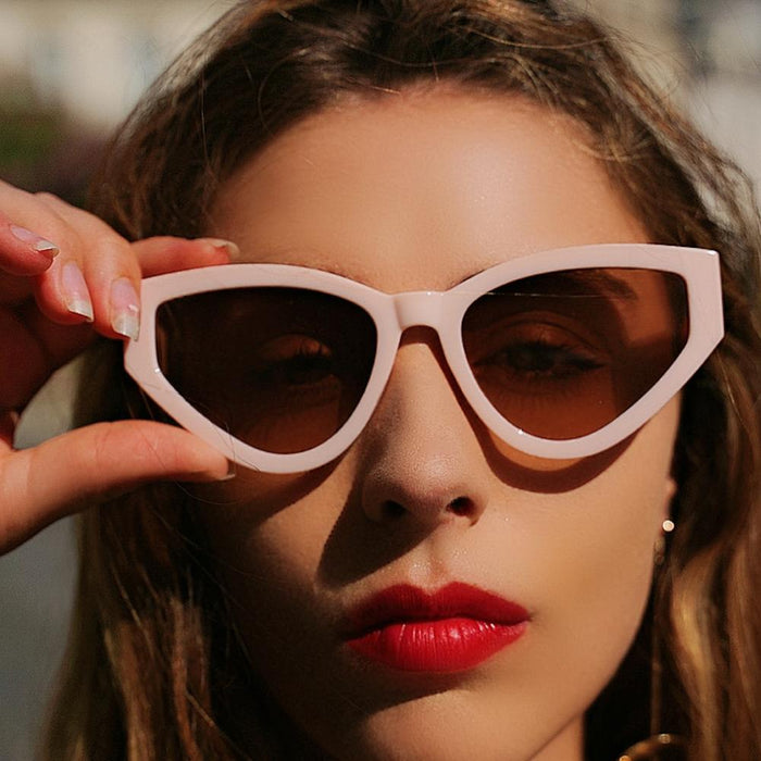 Cat's Eye Sunglasses retro Sexy Leopard Print Sunglasses