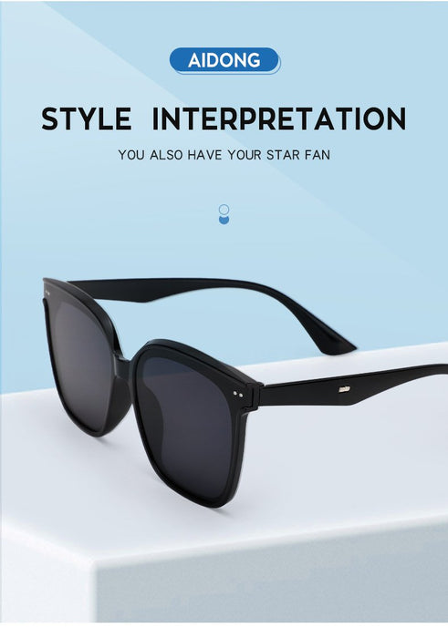 Men's and women's sunscreen Sunglasses