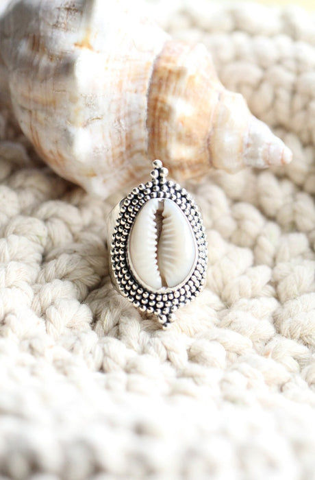 Women's Fashion Bohemian Shell Ring