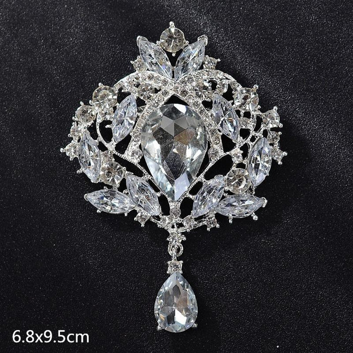 Multi Styles of Exquisite Brooch Vintage Women's Suit Accessories