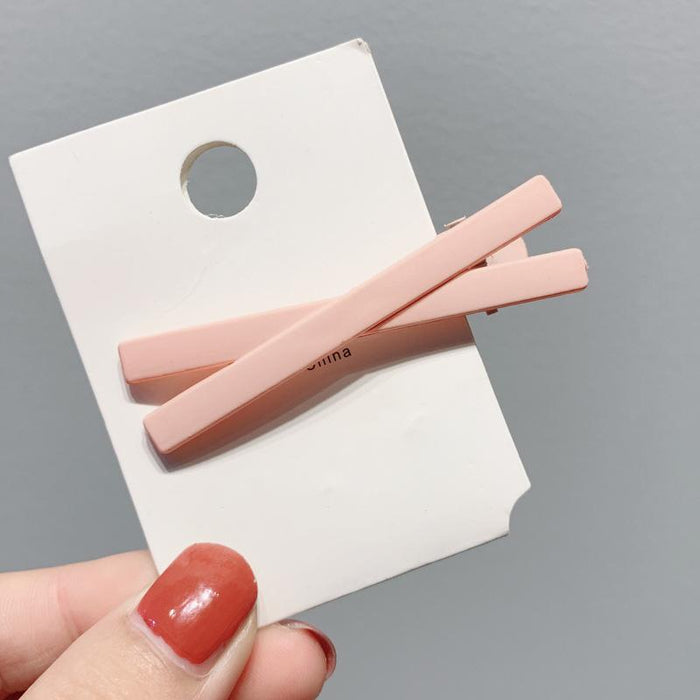 （3PCS）Cross Scrub Hair Clips