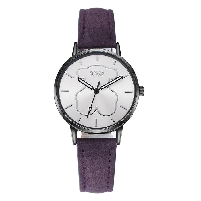 Fashion Women Wristwatch Leather Band Quartz Casual Clock LLZ22205
