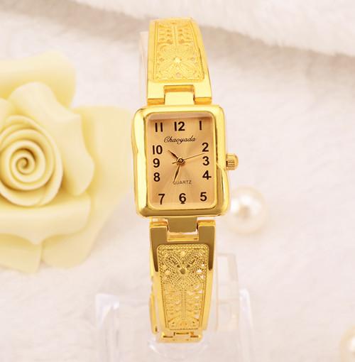 Gold/Silver Women Vintage Watches Elegant Quartz WristWatches