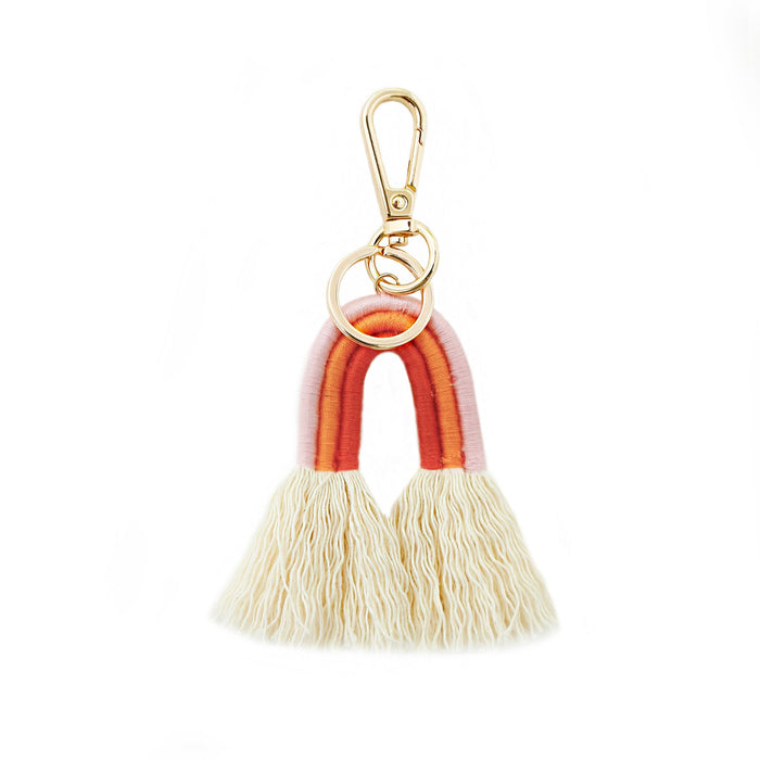 Creative Hand Woven Bohemian Tassel Pendant Key Chain