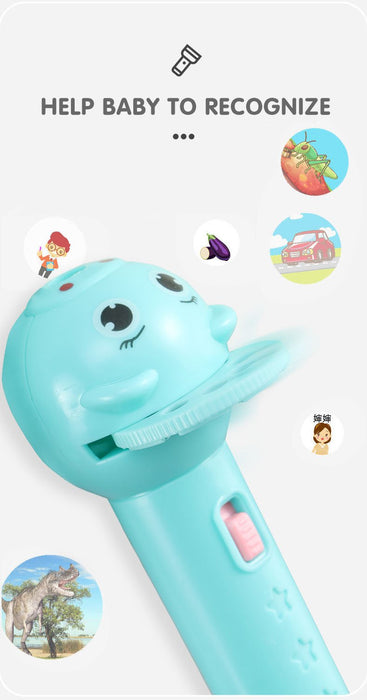 Baby Sleeping Storybook Flashlight Projector Toy