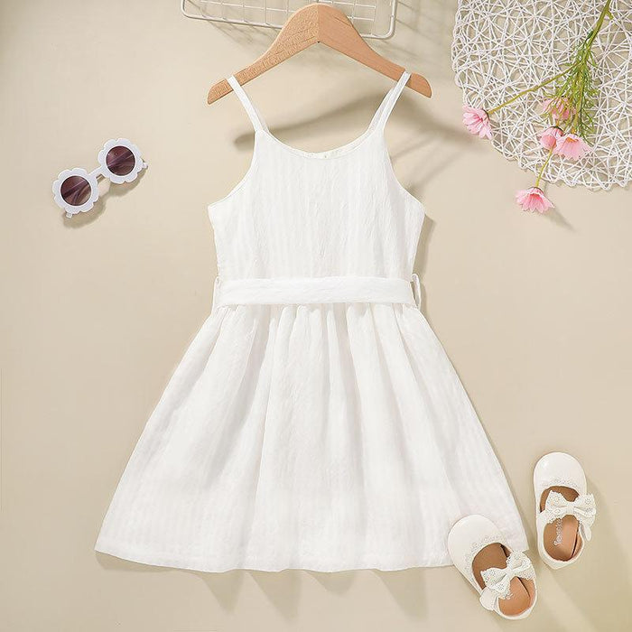 White fairy suspender dress