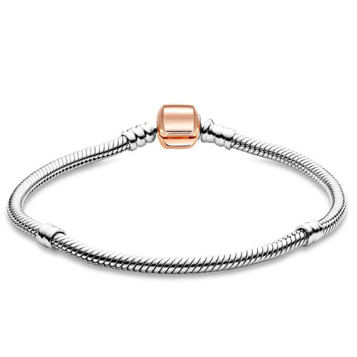 Snake Chain DIY Charm Bracelet